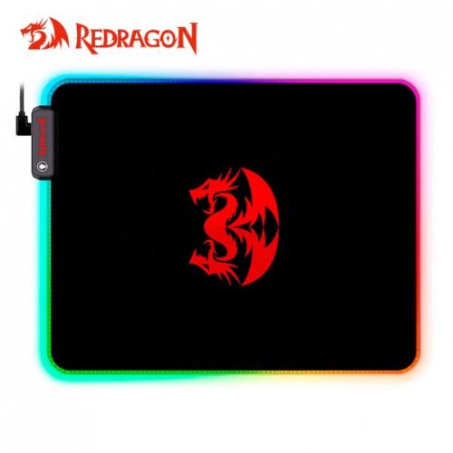 MOUSE PAD GAMING REDRAGON PLUTO RGB 330 x 260 x 3 MM